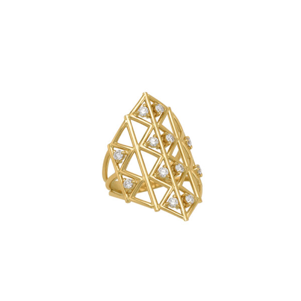 LV Volt Mesh Necklace, Yellow Gold - Jewelry - Categories