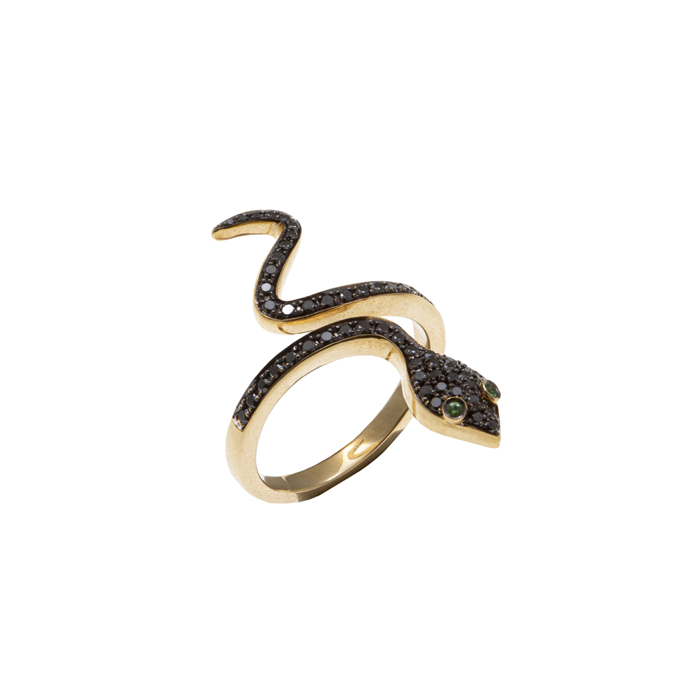 Mykonos Ring – Yellow Gold – Poniros e-shop